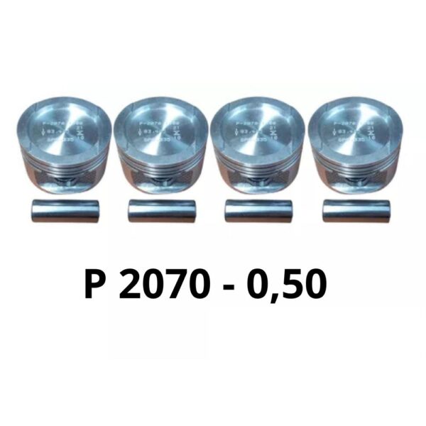 Pistão Motor 0,50 Golf 2.0 8v 2000 2001 2002 2003 2004