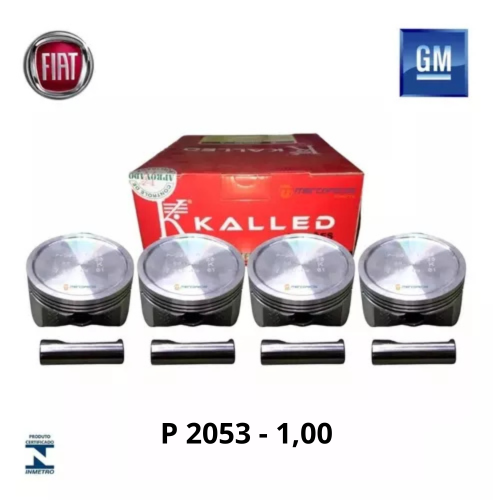 JOGO DE PISTAO – 1,00 – 1.8 8V FLEX PUNTO, DOBLO, PALIO